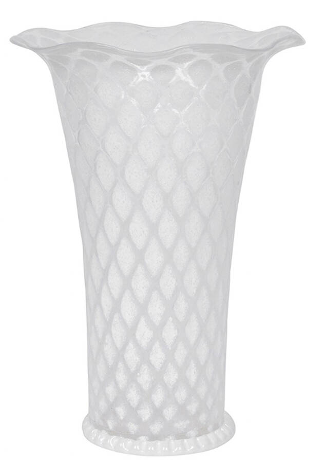 Trellis 9" Flower Vase by Juliska Glassware-1