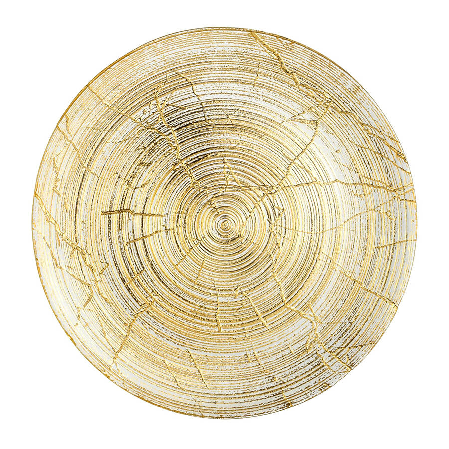 Monna Dinner Plate by Joseph Sedgh Crystal-1