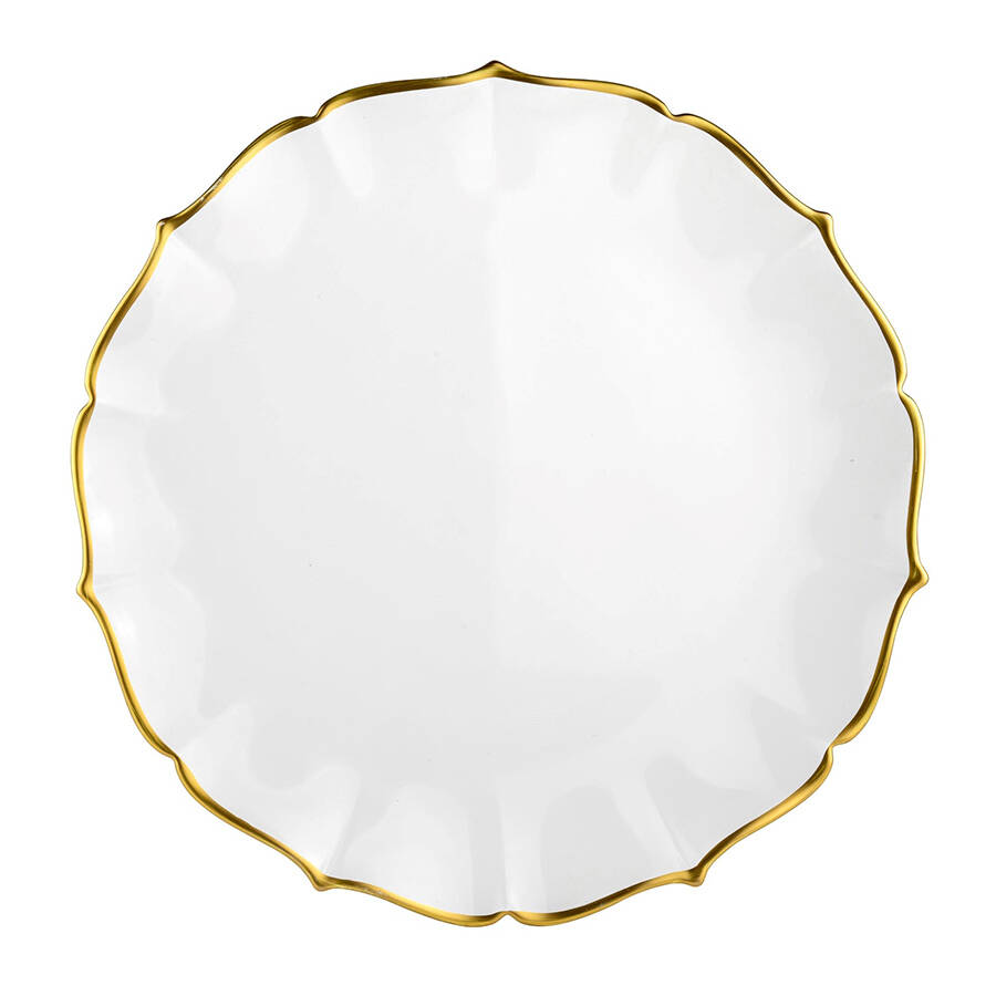 Charlotte Salad Plate by Joseph Sedgh Crystal-1
