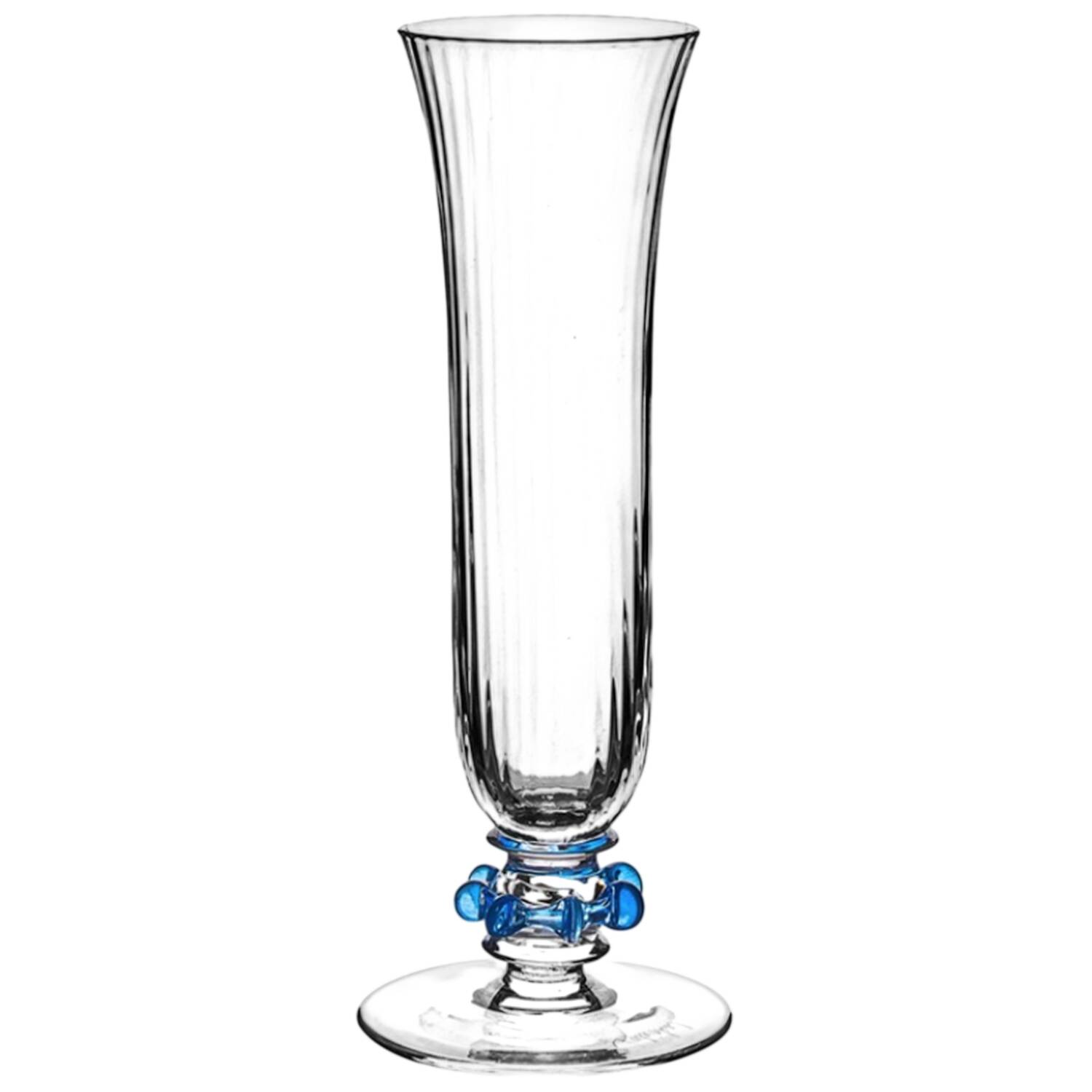 Nell Ruffle-Chambray Fluted Champagne by Juliska Glassware-1