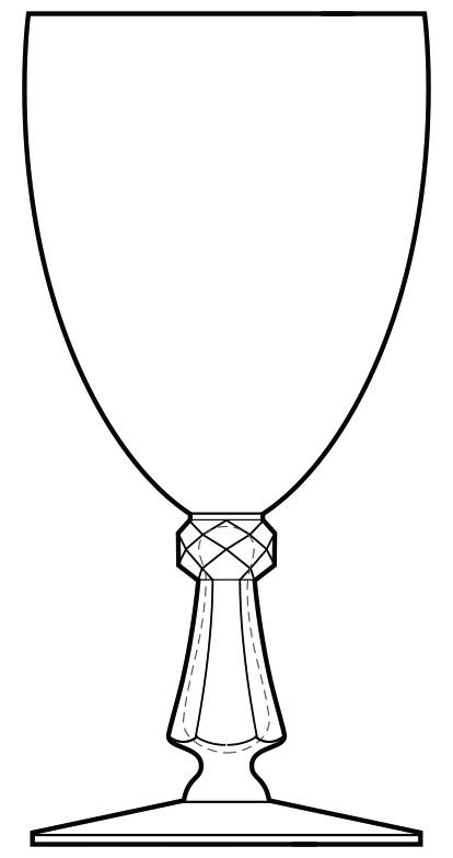 Finlandia Water Goblet by Karhula-1