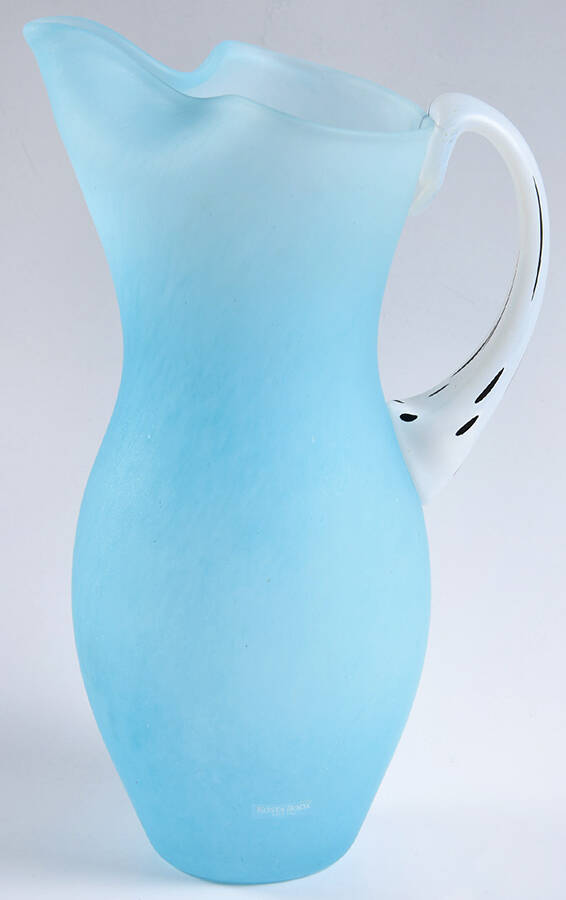 Amazon Turquoise 60 Oz Pitcher by Kosta-Boda-1