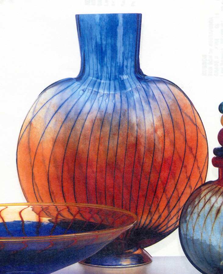 Bon Bon 13" Flower Vase by Kosta-Boda-1