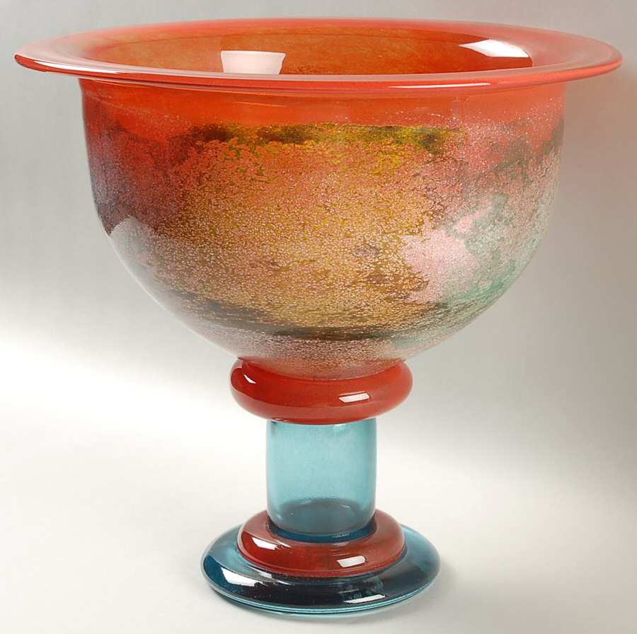 Can Can 11" Footed Bowl by Kosta-Boda-1