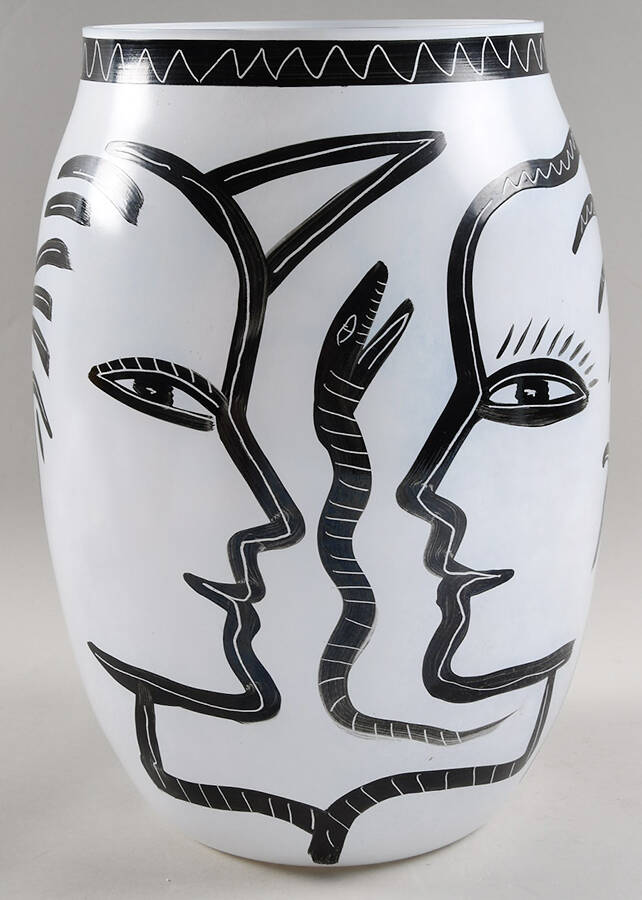 Caramba 13" Flower Vase by Kosta-Boda-1