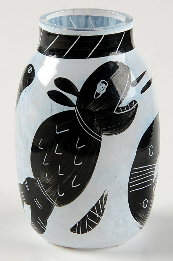 Caramba 3" Miniature Vase by Kosta-Boda-1