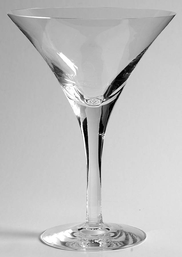 Chateau Clear Martini Glass by Kosta-Boda-1