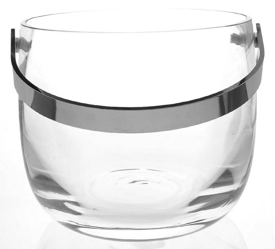 Chateau Clear Ice Bucket by Kosta-Boda-1