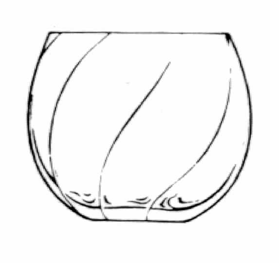 Chateau Blue Flat Tumbler by Kosta-Boda-1