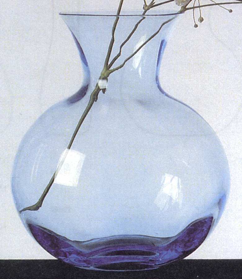 Chateau Blue 6" Flower Vase by Kosta-Boda-1