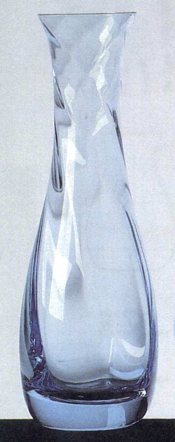 Chateau Blue 9" Flower Vase by Kosta-Boda-1