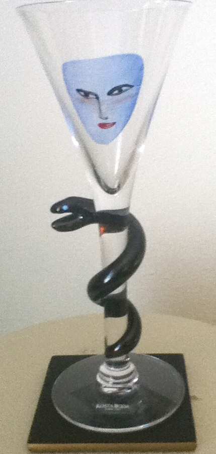 Cleopatra Snake Wine by Kosta-Boda-1
