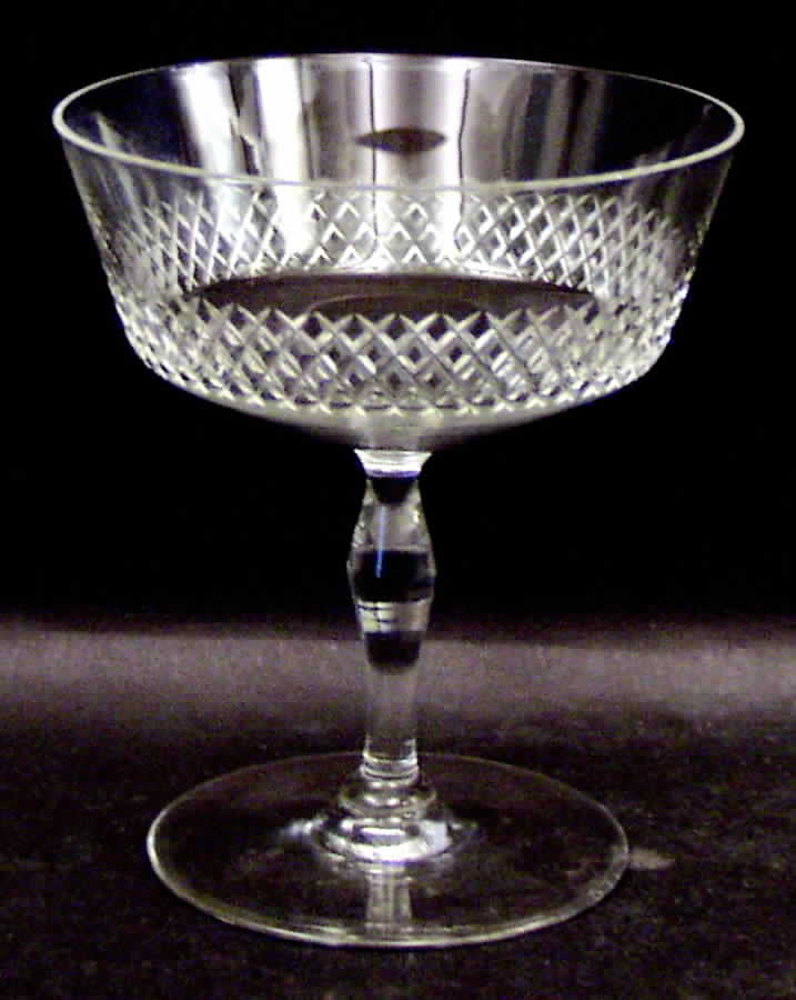 Diamond Champagne/Tall Sherbet by Kosta-Boda-1