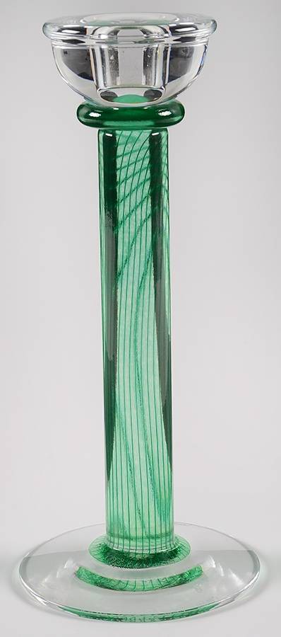 Filippa 9" Single Light Candlestick by Kosta-Boda-1