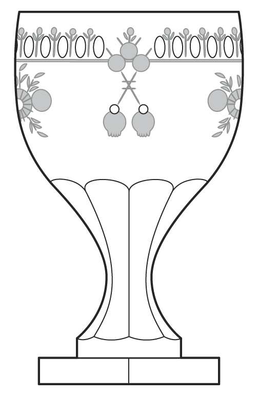 Flach Water Goblet by Kosta-Boda-1