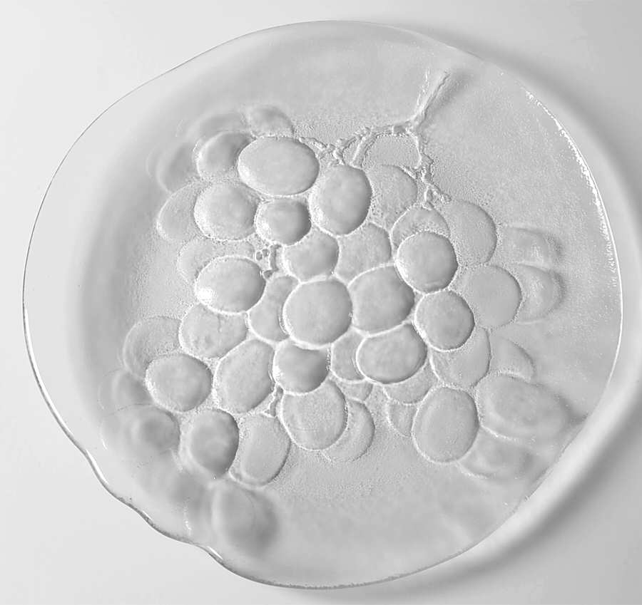 Grape Dinner Plate by Kosta-Boda-1