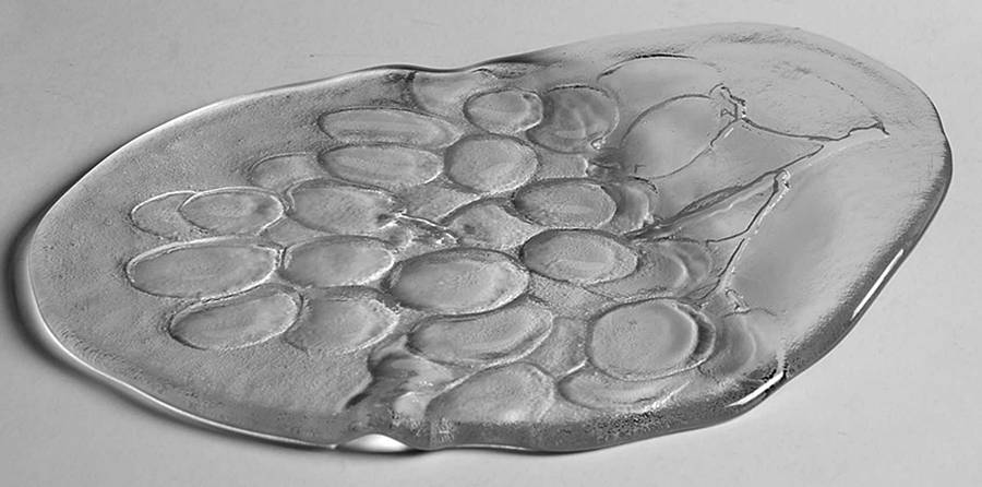 Grape Appetizer Plate by Kosta-Boda-1