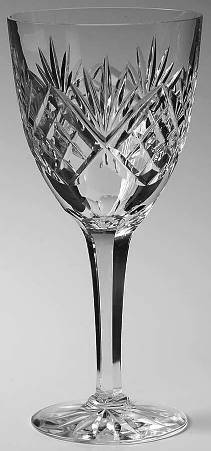 Helga Tall Water Goblet by Kosta-Boda-1