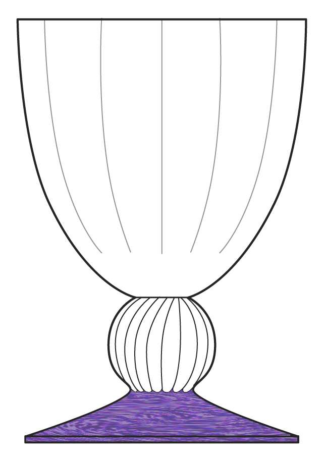 Isadora Water Goblet by Kosta-Boda-1