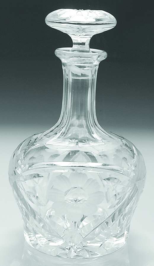 KOS2 Cordial Decanter & Stopper by Kosta-Boda-1