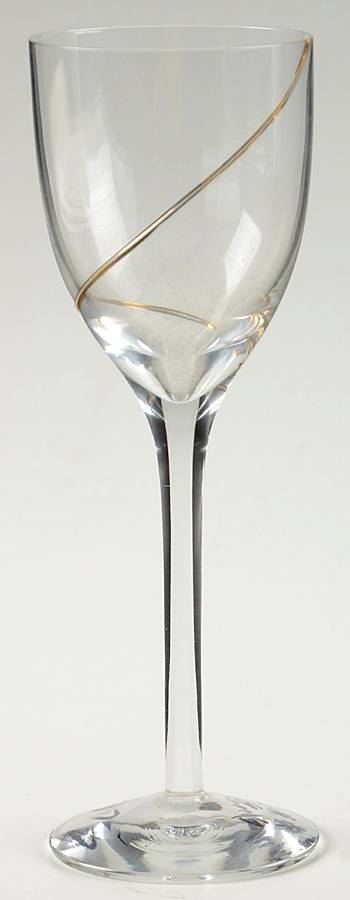 Line Gold Sherry Glass by Kosta-Boda-1