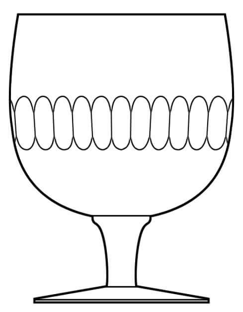 Oliv Water Goblet by Kosta-Boda-1