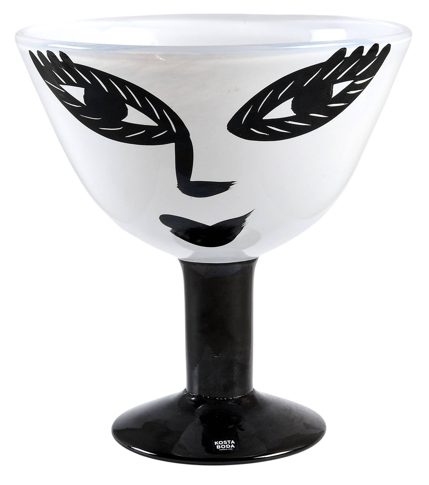 Open Minds 7" Footed Bowl by Kosta-Boda-1