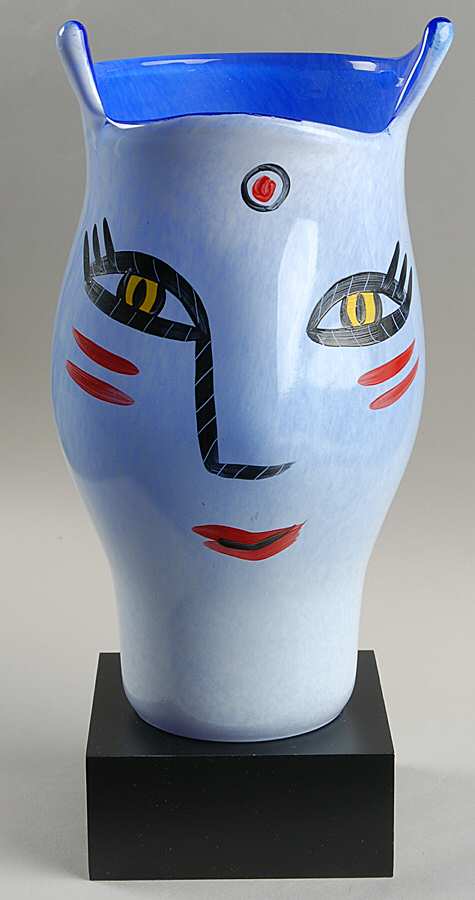 Open Minds 10" Flower Vase by Kosta-Boda-1