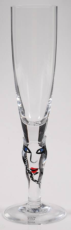 Open Minds Fluted Champagne by Kosta-Boda-1