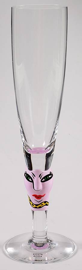 Open Minds Fluted Champagne by Kosta-Boda-1