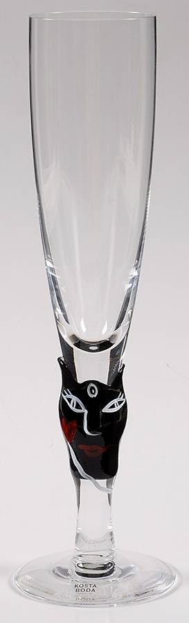 Open Minds Fluted Champagne by Kosta-Boda-1
