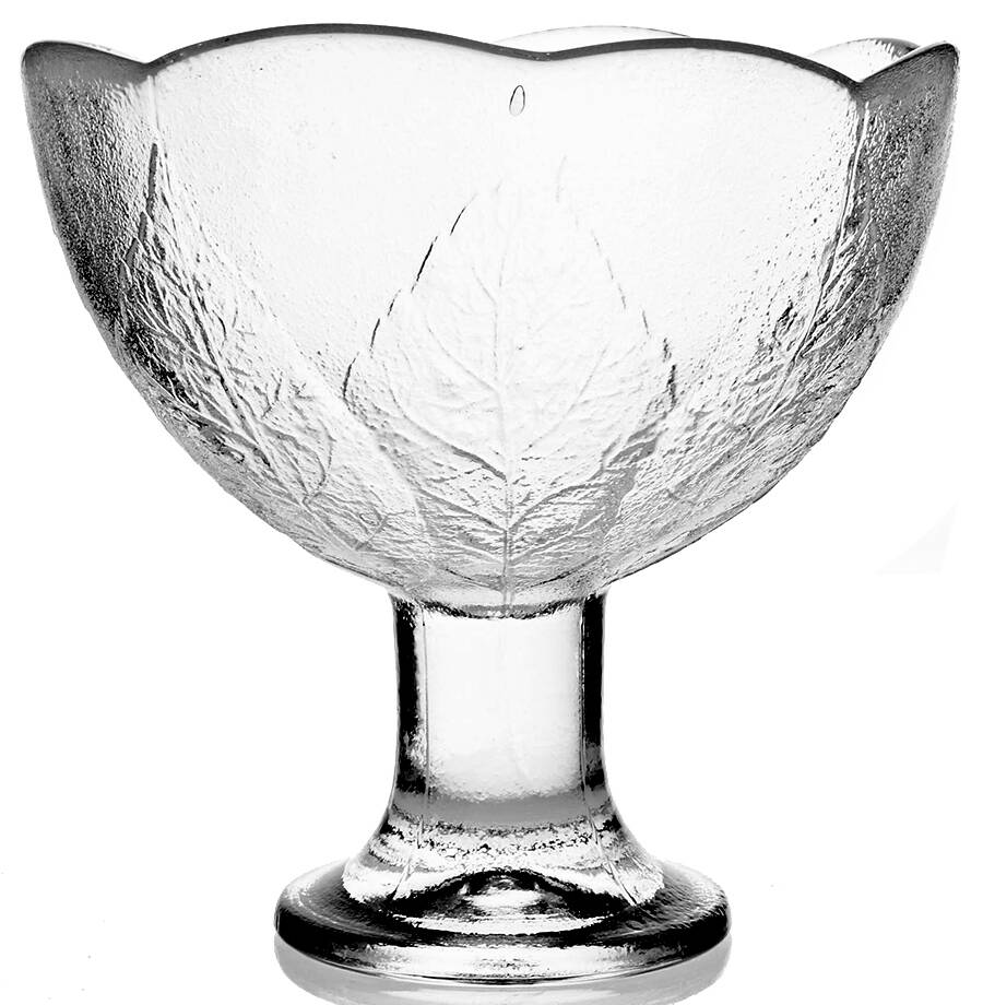 Party 7" Pedestal Bowl by Kosta-Boda-1