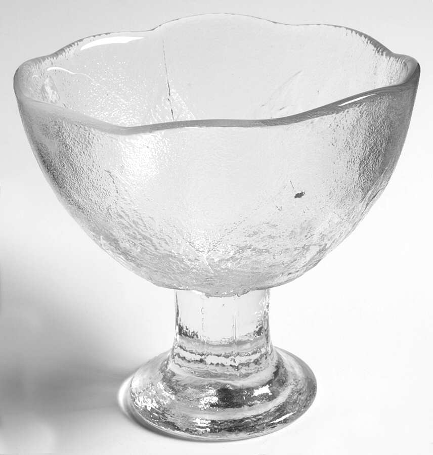 Party 6" Pedestal Bowl by Kosta-Boda-1