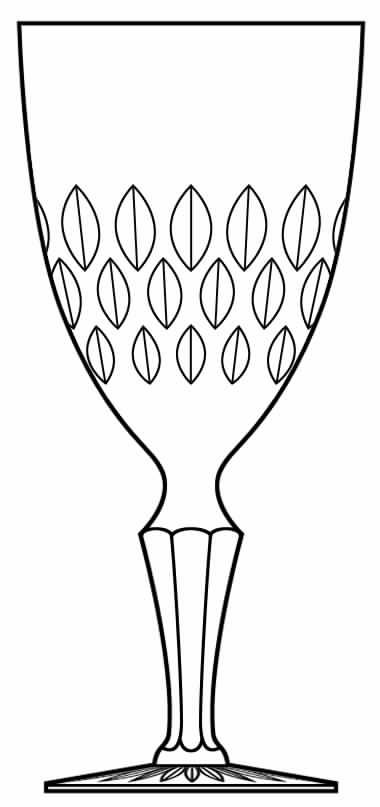 Princess Water Goblet by Kosta-Boda-1