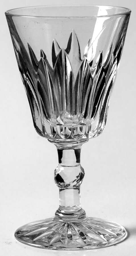 Pyramid Cordial Glass by Kosta-Boda-1