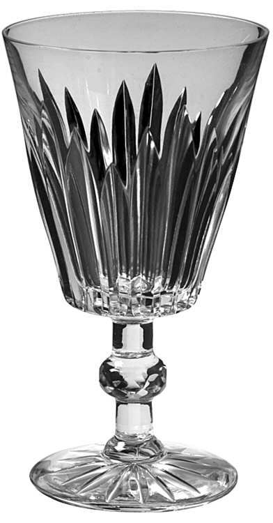 Pyramid Water Goblet by Kosta-Boda-1