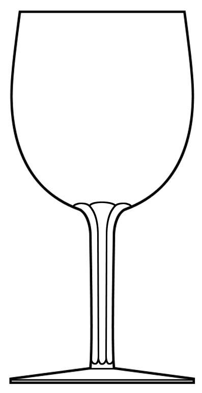 Rolls Water Goblet by Kosta-Boda-1