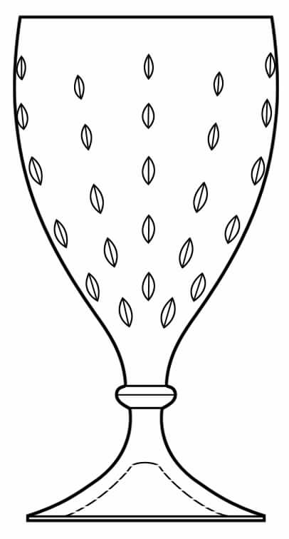 Romance Water Goblet by Kosta-Boda-1