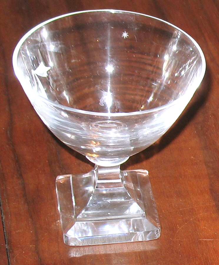 Solenn II Engraved Champagne/Tall Sherbet by Kosta-Boda-1