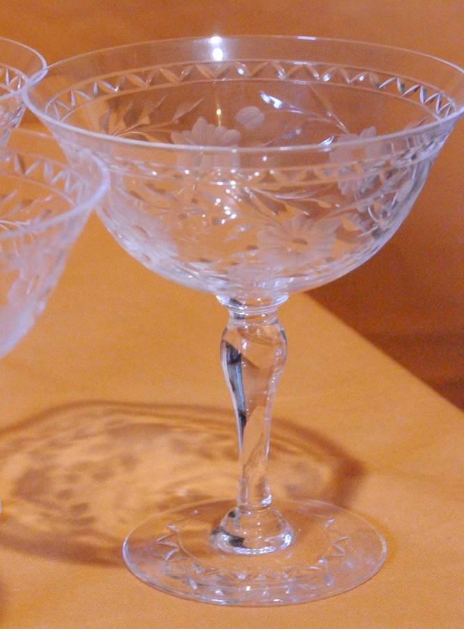 Vincent Champagne/Tall Sherbet by Kosta-Boda-1
