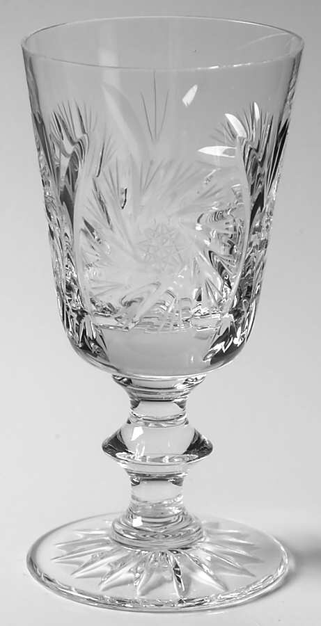 Berlin Claret Wine by Kusak Cut Glass Works-1