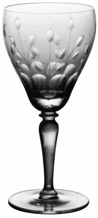Dawn Water Goblet by Kusak Cut Glass Works-1