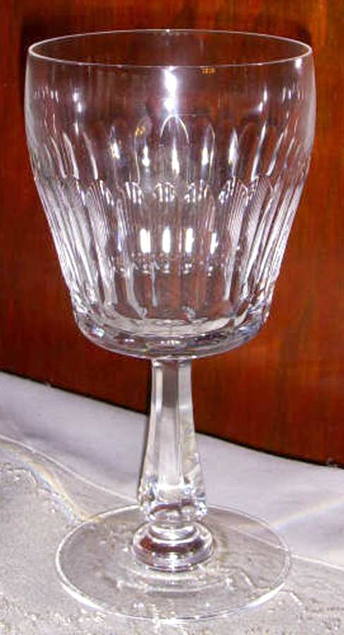 Doric Water Goblet by Kusak Cut Glass Works-1