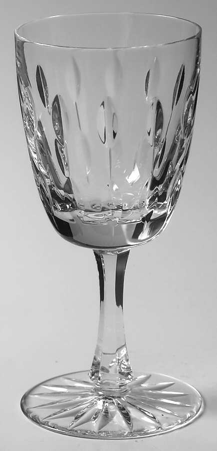 Ice (Cut Base) Wine Glass by Kusak Cut Glass Works-1