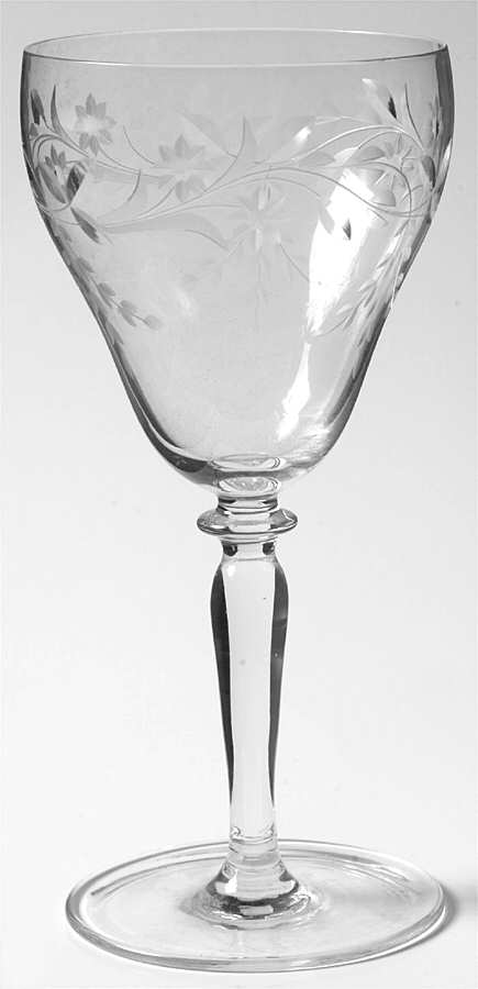 Jasmine Water Goblet by Kusak Cut Glass Works-1