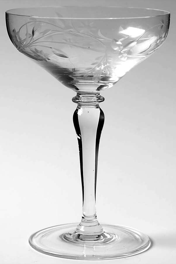 Jasmine Champagne/Tall Sherbet by Kusak Cut Glass Works-1