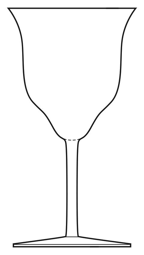 Karla Water Goblet by Kusak Cut Glass Works-1