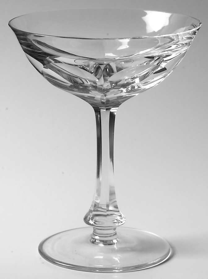 Lady Hamilton Champagne/Tall Sherbet by Kusak Cut Glass Works-1