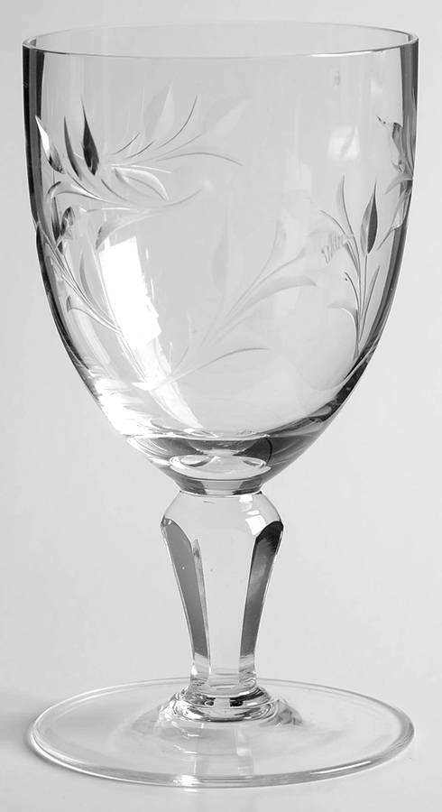 Leaves Wine Glass by Kusak Cut Glass Works-1