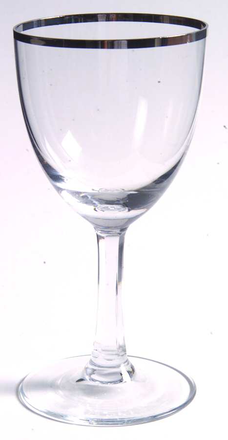 Platinum Classic Wine Glass by Kusak Cut Glass Works-1